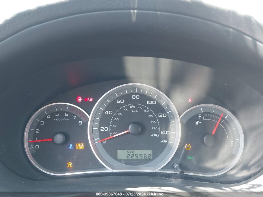 2008 Subaru Impreza Outback Sport VIN: JF1GH63658G827186 Lot: 39867048