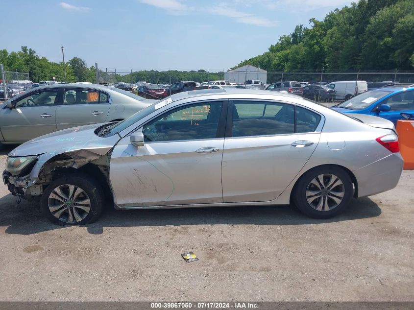 2014 Honda Accord Ex-L VIN: 1HGCR2F85EA303418 Lot: 39867050