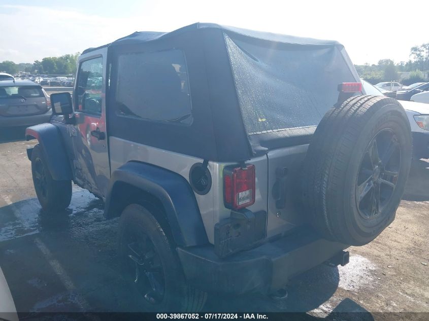 2013 Jeep Wrangler Sport VIN: 1C4GJWAG4DL649329 Lot: 39867052