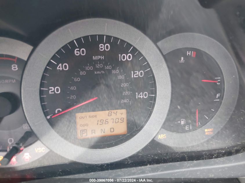 2007 Toyota Rav4 Base V6 VIN: JTMZK33V876003195 Lot: 39867056