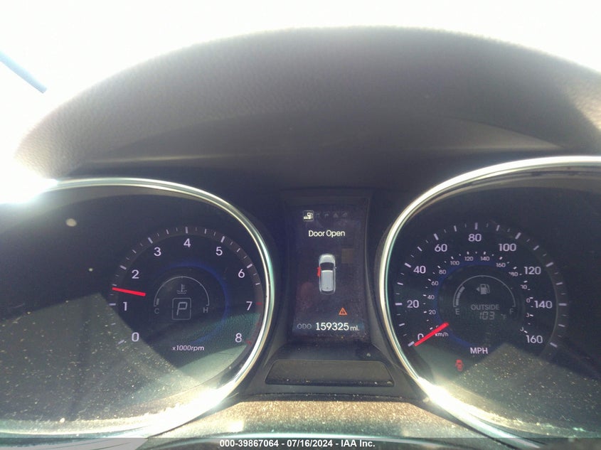 2014 Hyundai Santa Fe Limited VIN: KM8SR4HF2EU046259 Lot: 39867064