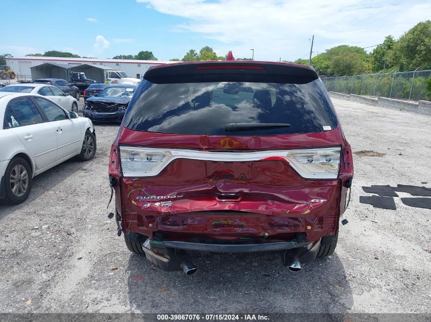 2022 Dodge Durango Gt Plus Awd VIN: 1C4RDJDG5NC137756 Lot: 39867076