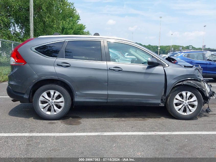 2014 Honda Cr-V Ex-L VIN: 2HKRM4H79EH607299 Lot: 39867083