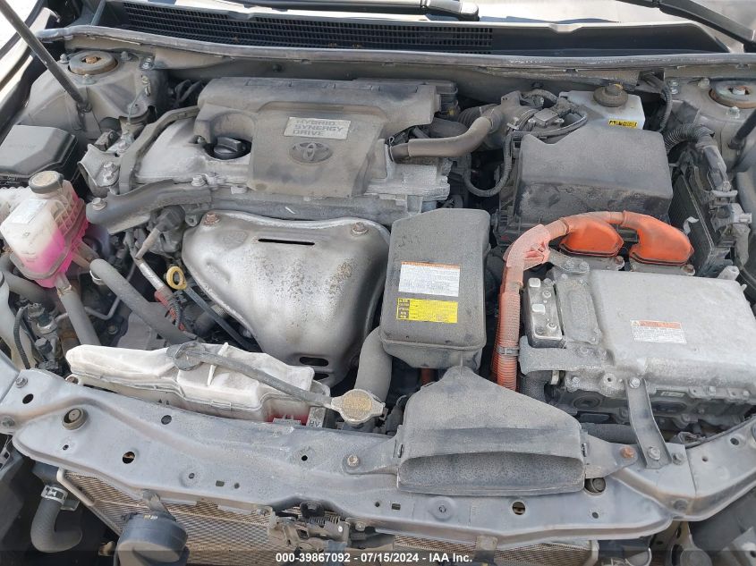 2015 Toyota Avalon Hybrid Limited VIN: 4T1BD1EB8FU045701 Lot: 39867092