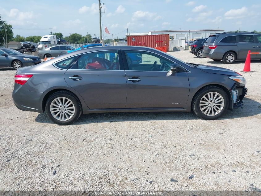 2015 Toyota Avalon Hybrid Limited VIN: 4T1BD1EB8FU045701 Lot: 39867092