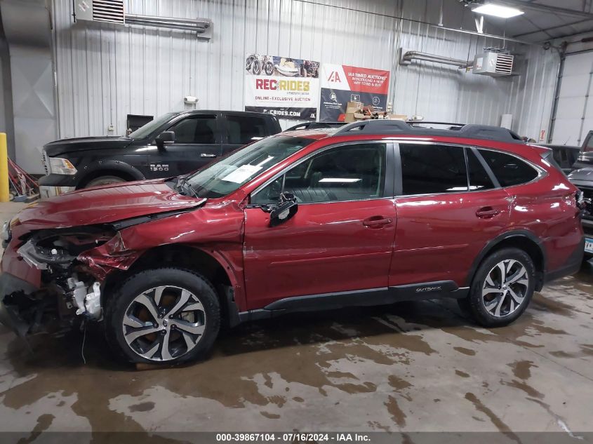 2022 Subaru Outback Limited Xt VIN: 4S4BTGND4N3253358 Lot: 39867104