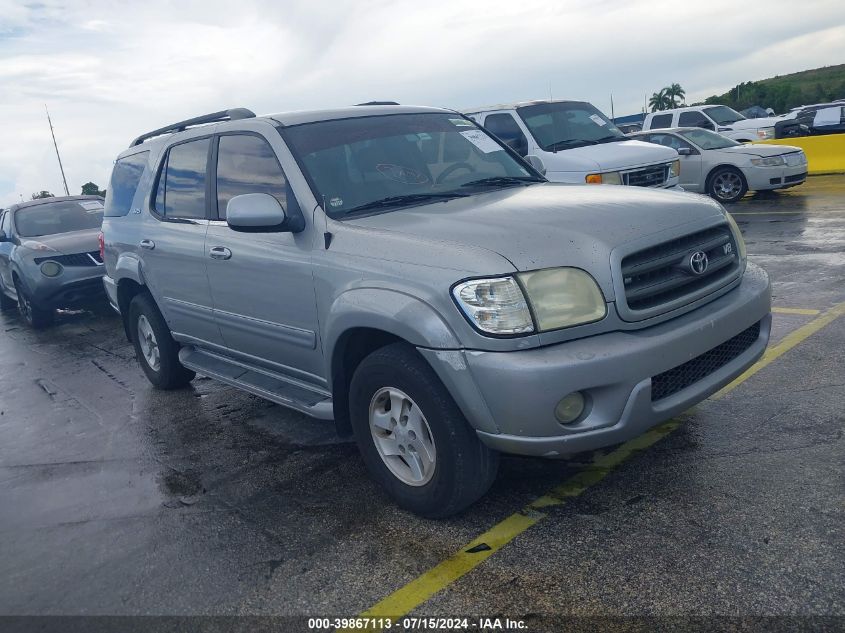 2003 Toyota Sequoia Sr5 V8 VIN: 5TDZT34AX3S170788 Lot: 39867113