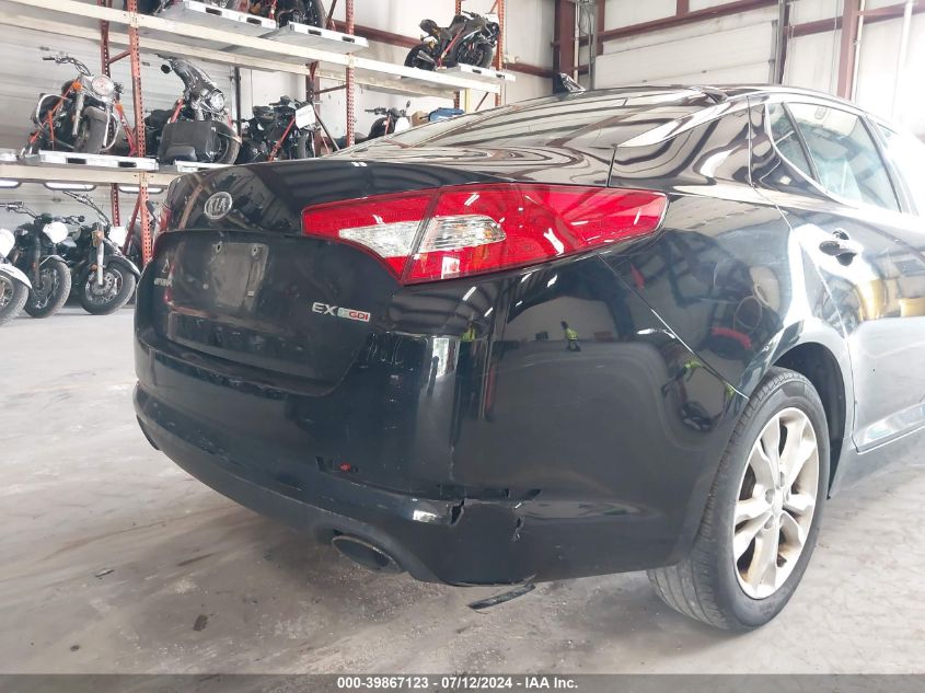 2012 Kia Optima Ex Turbo VIN: 5XXGN4A63CG015170 Lot: 39867123