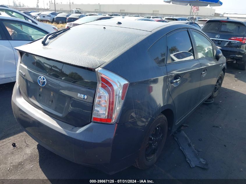 2015 Toyota Prius Two VIN: JTDKN3DU1F0452458 Lot: 39867125