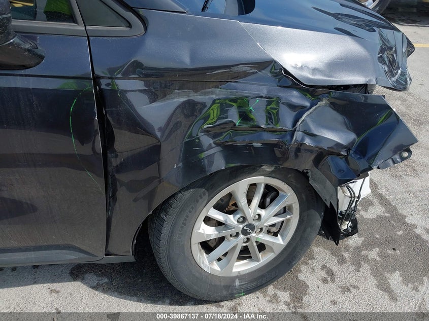 2022 KIA CARNIVAL MPV LX SEAT PACKAGE - KNDNB4H39N6169542