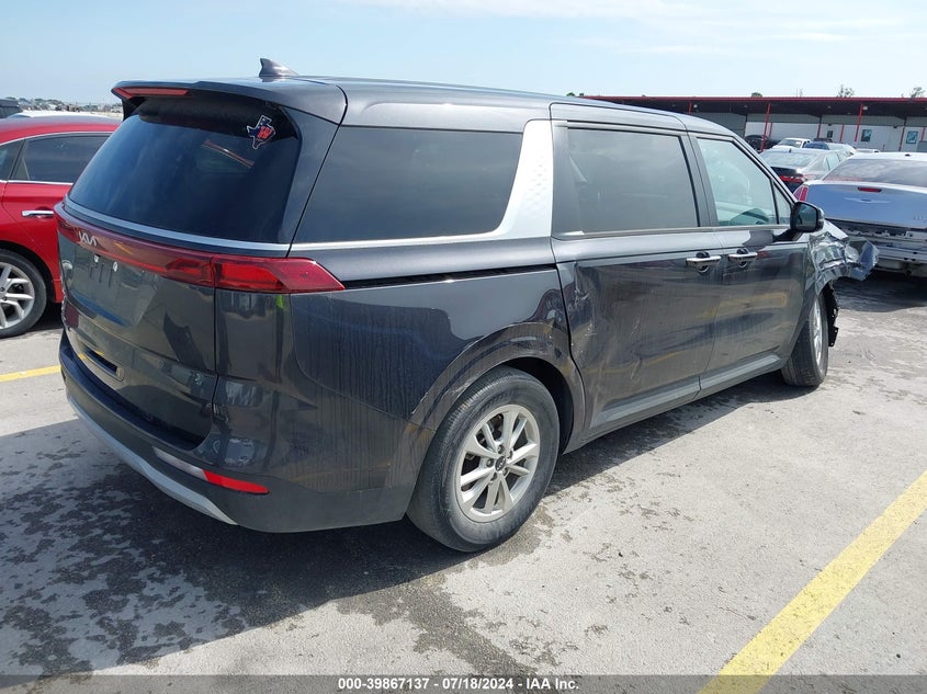 2022 KIA CARNIVAL MPV LX SEAT PACKAGE - KNDNB4H39N6169542