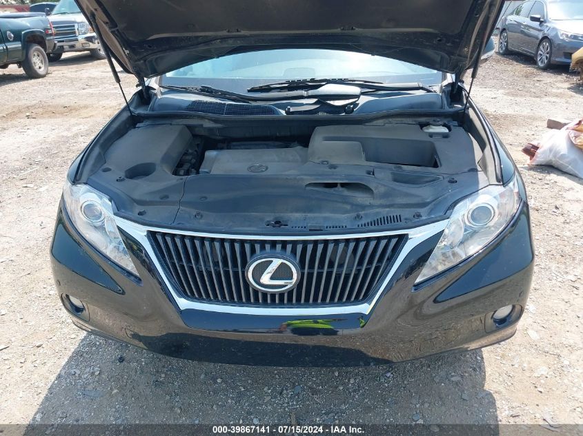 2010 Lexus Rx 350 VIN: 2T2ZK1BA4AC031204 Lot: 39867141