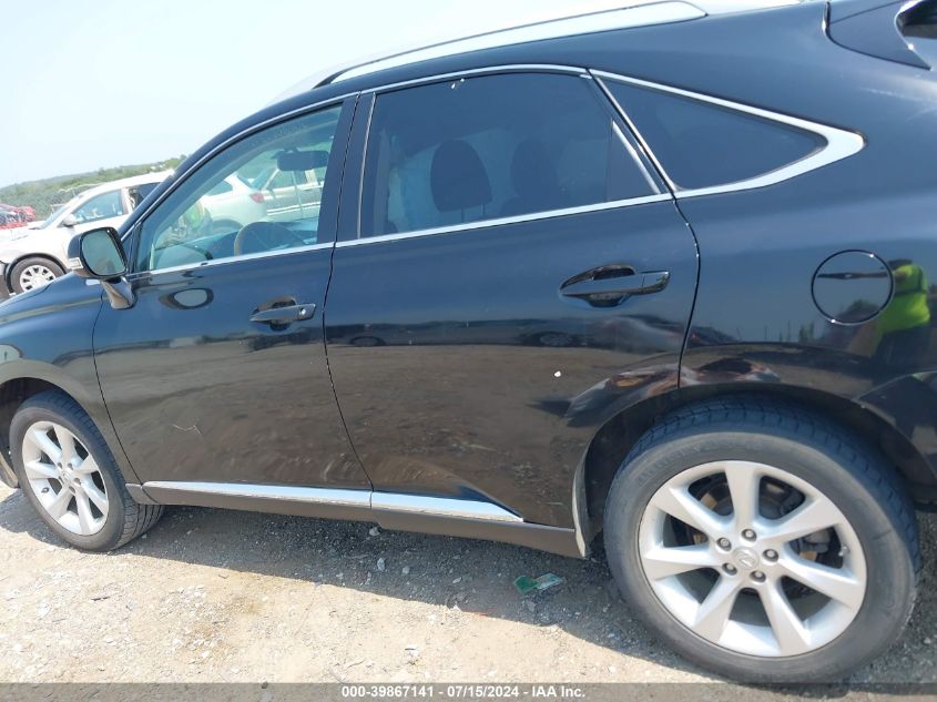 2010 Lexus Rx 350 VIN: 2T2ZK1BA4AC031204 Lot: 39867141