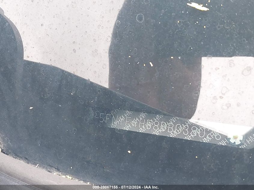 2013 Honda Pilot Ex-L VIN: 5FNYF4H58DB038026 Lot: 39867155