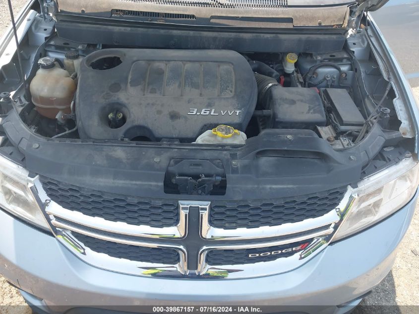 2013 Dodge Journey Sxt VIN: 3C4PDCBGXDT710319 Lot: 39867157