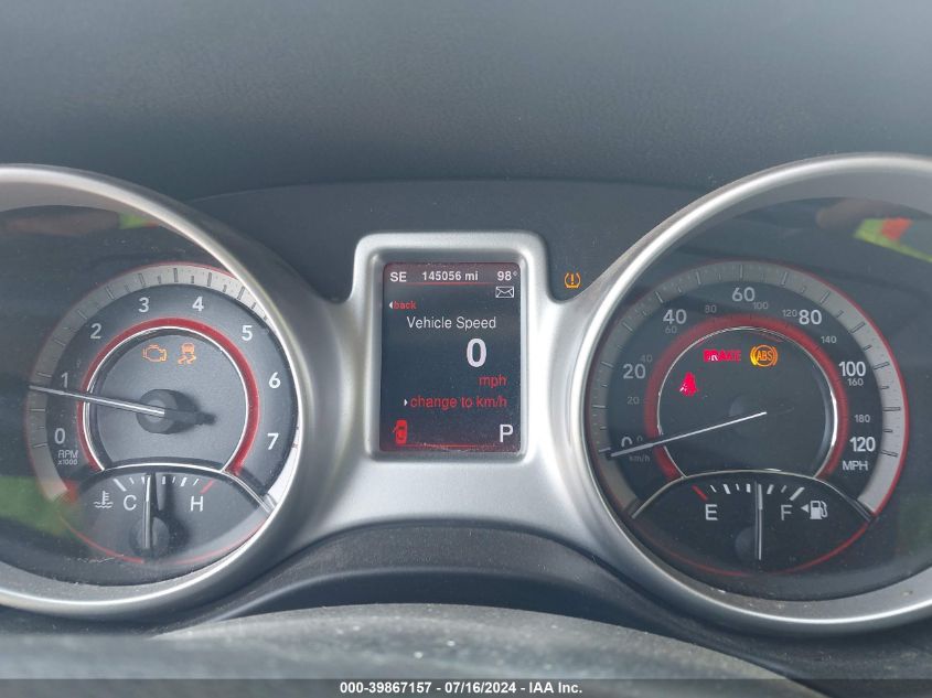 2013 Dodge Journey Sxt VIN: 3C4PDCBGXDT710319 Lot: 39867157