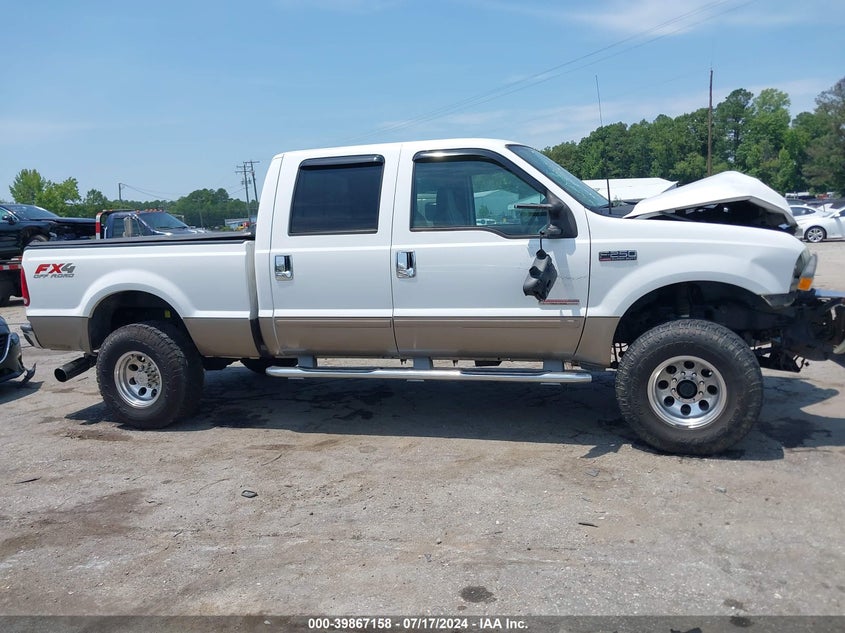 2003 Ford F-250 Lariat/Xl/Xlt VIN: 1FTNW21P83EC99692 Lot: 39867158
