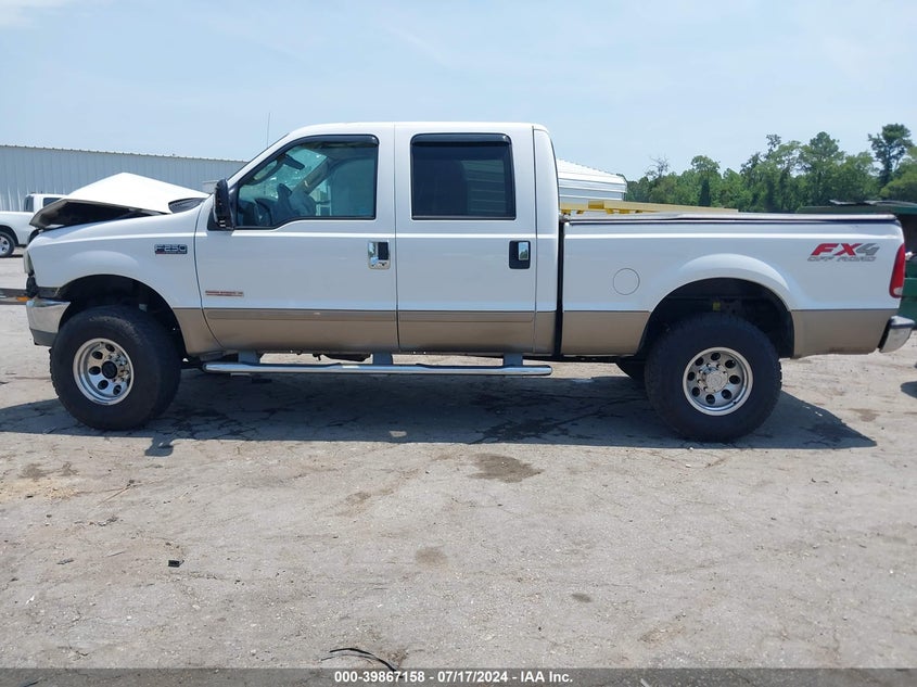2003 Ford F-250 Lariat/Xl/Xlt VIN: 1FTNW21P83EC99692 Lot: 39867158