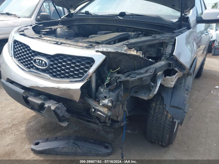 2013 Kia Sorento Lx VIN: 5XYKT3A68DG406385 Lot: 39867163