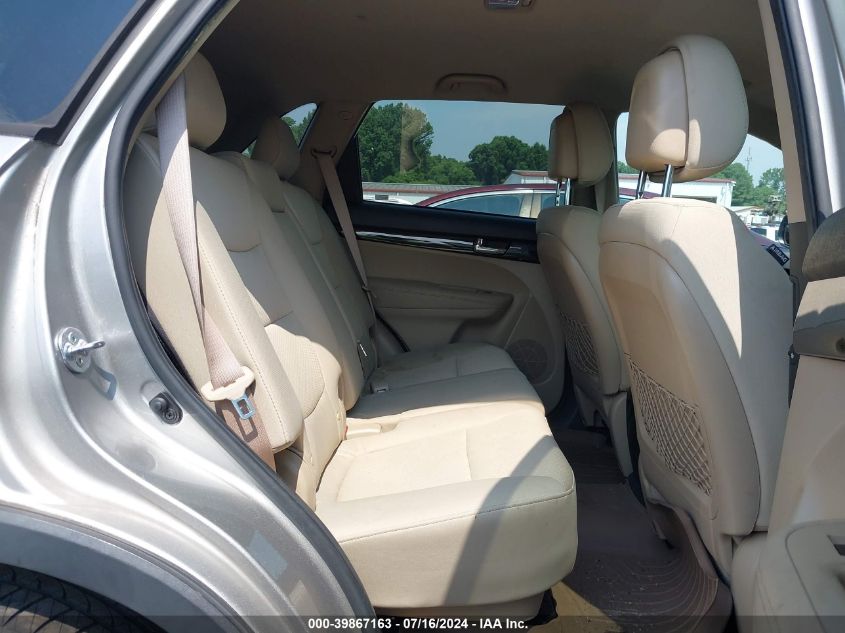 2013 Kia Sorento Lx VIN: 5XYKT3A68DG406385 Lot: 39867163