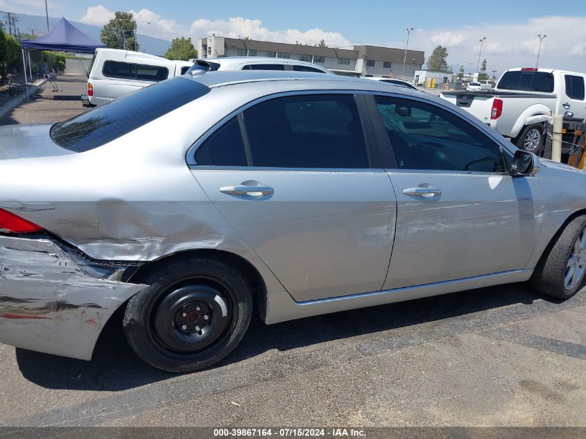 2005 Acura Tsx VIN: JH4CL96955C016018 Lot: 39867164