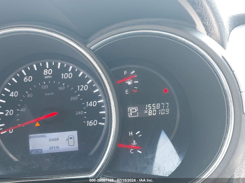 2014 Nissan Murano Sl VIN: JN8AZ1MW8EW517120 Lot: 39867169