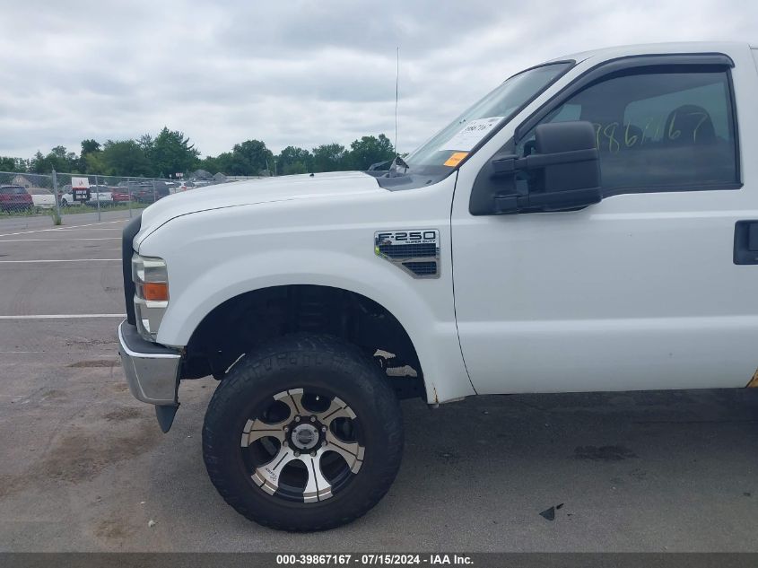 2010 Ford F-250 Xl/Xlt VIN: 1FTNF2B50AEA18625 Lot: 39867167