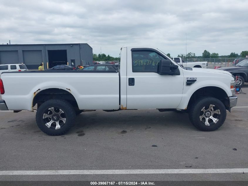 2010 Ford F-250 Xl/Xlt VIN: 1FTNF2B50AEA18625 Lot: 39867167