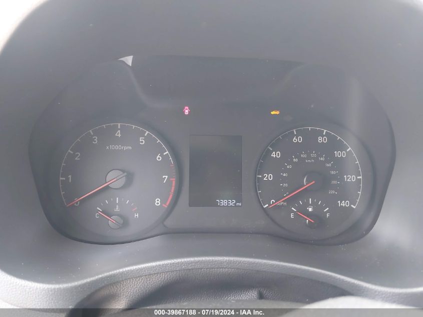 2019 Hyundai Accent Se/Sel VIN: 3KPC24A33KE057729 Lot: 39867188