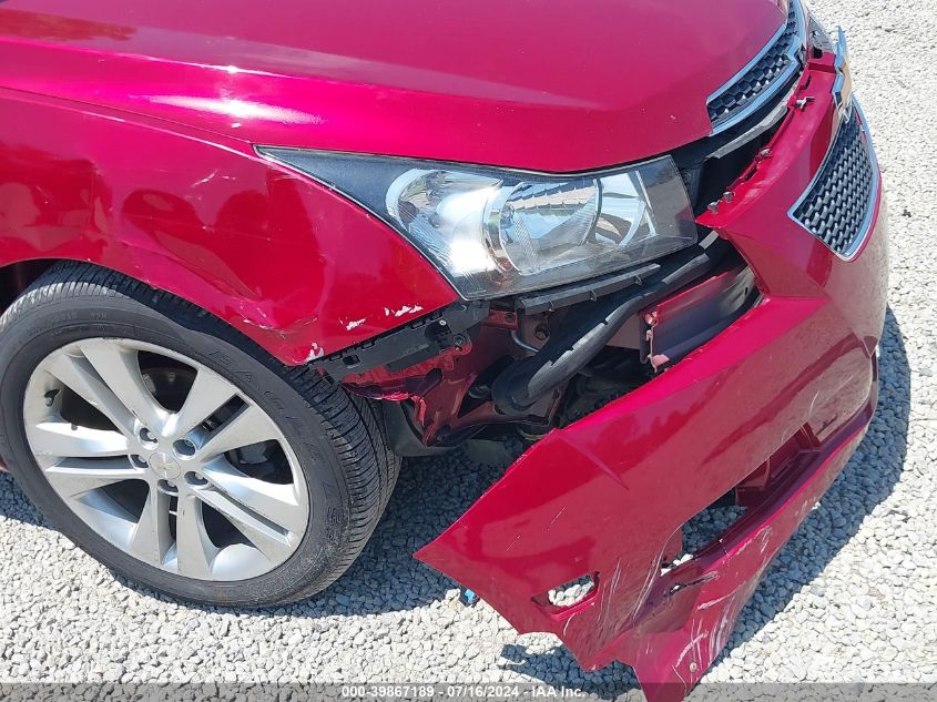 2014 Chevrolet Cruze Ltz VIN: 1G1PG5SB9E7307339 Lot: 39867189