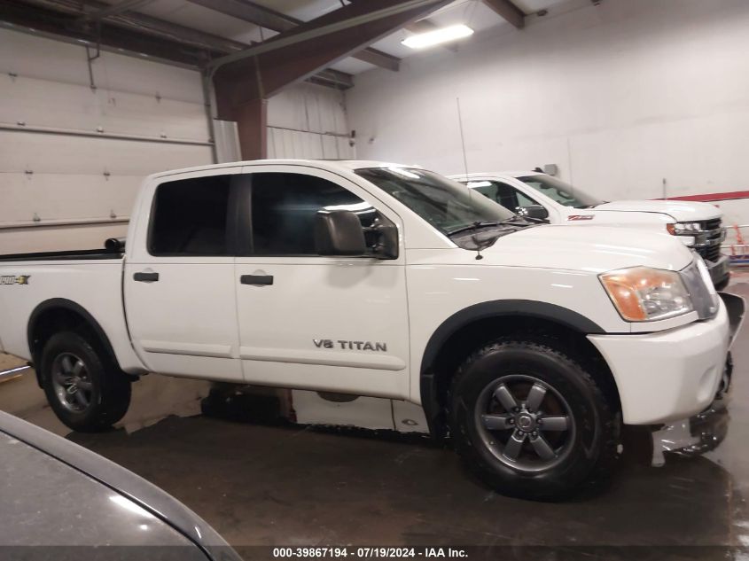 2014 Nissan Titan Pro-4X VIN: 1N6BA0EC2EN507742 Lot: 39867194