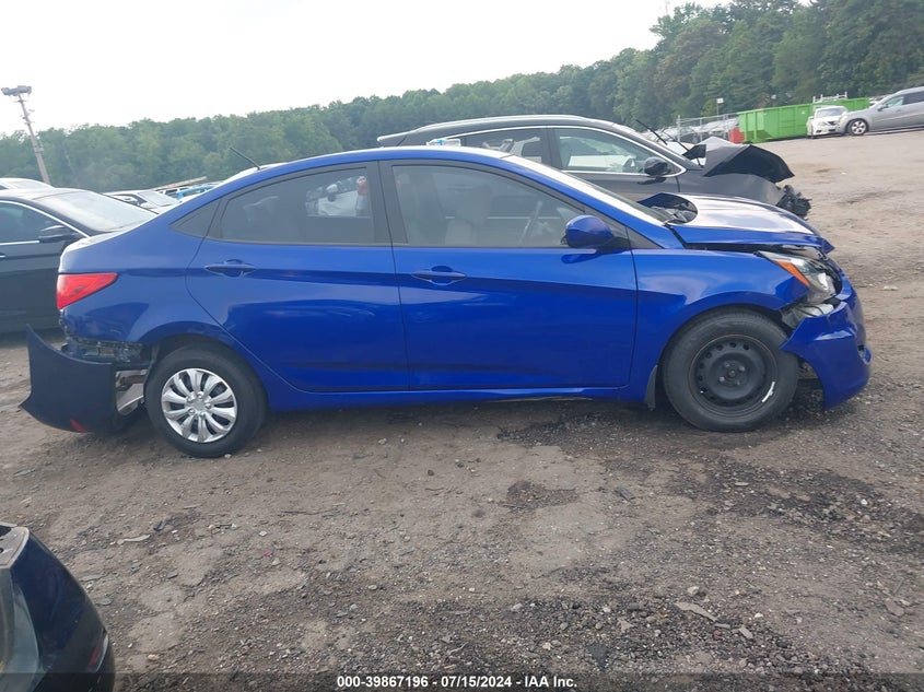 2012 Hyundai Accent Gls VIN: KMHCT4AEXCU188038 Lot: 39867196