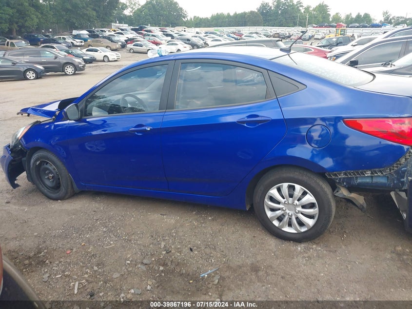 2012 Hyundai Accent Gls VIN: KMHCT4AEXCU188038 Lot: 39867196