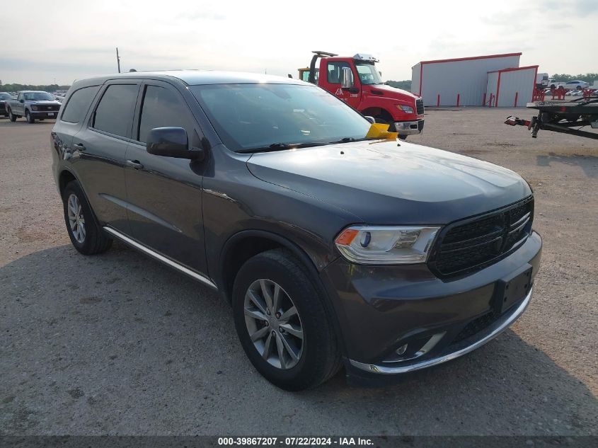 2018 Dodge Durango Special Service Awd VIN: 1C4SDJFT4JC383798 Lot: 39867207