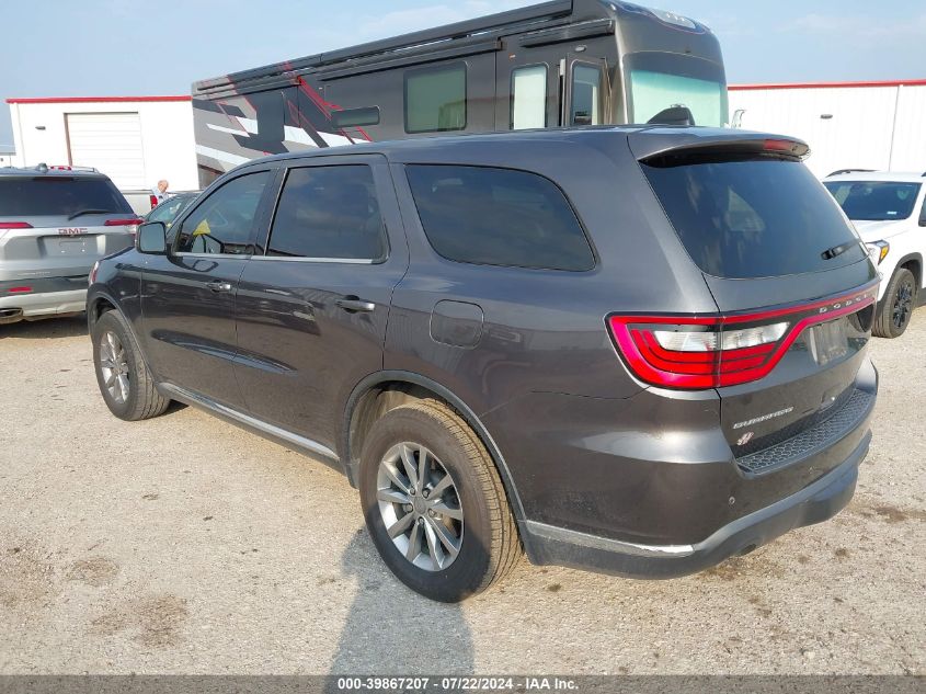 2018 Dodge Durango Special Service Awd VIN: 1C4SDJFT4JC383798 Lot: 39867207