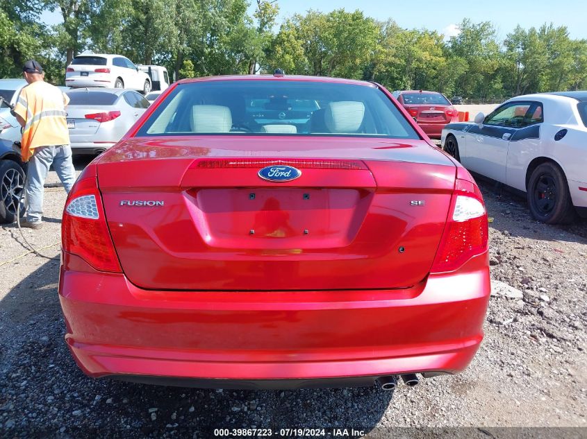 2011 Ford Fusion Se VIN: 3FAHP0HA5BR159908 Lot: 39867223