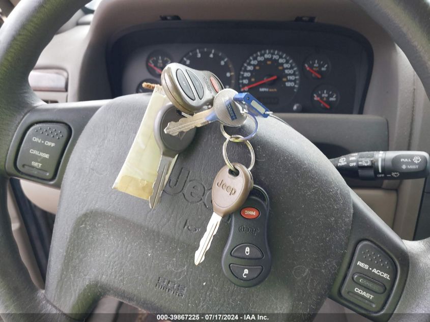 2000 Jeep Grand Cherokee Laredo VIN: 1J4G248S8YC365648 Lot: 39867225