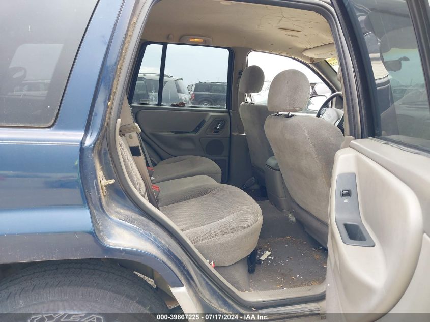 2000 Jeep Grand Cherokee Laredo VIN: 1J4G248S8YC365648 Lot: 39867225