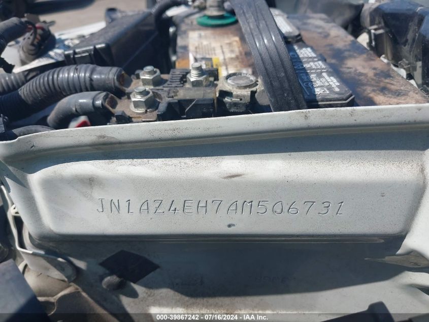 2010 Nissan 370Z VIN: JN1AZ4EH7AM506731 Lot: 39867242