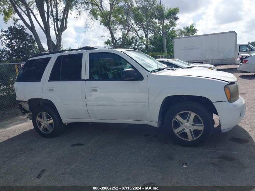 2007 Chevrolet Trailblazer Lt VIN: 1GNDS13S472309345 Lot: 39867252