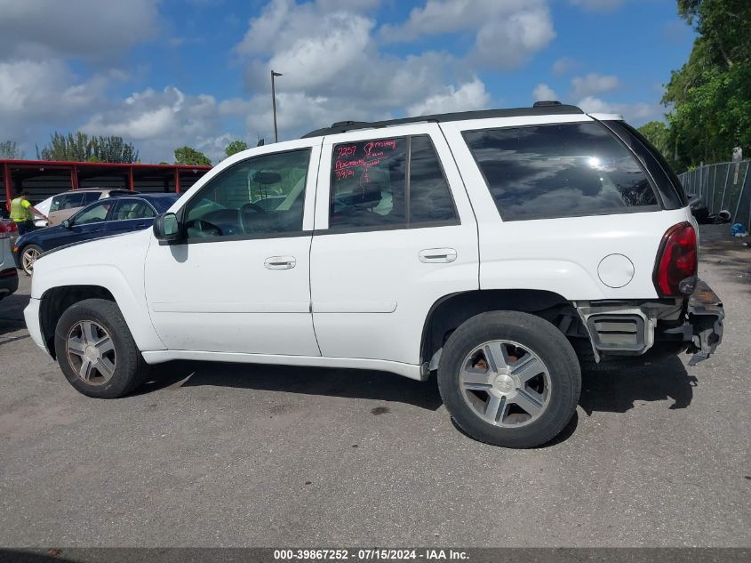 2007 Chevrolet Trailblazer Lt VIN: 1GNDS13S472309345 Lot: 39867252