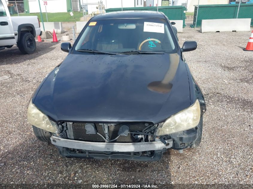 2003 Lexus Is 300 Base W/5-Speed Manual VIN: JTHBD192330068898 Lot: 39867254