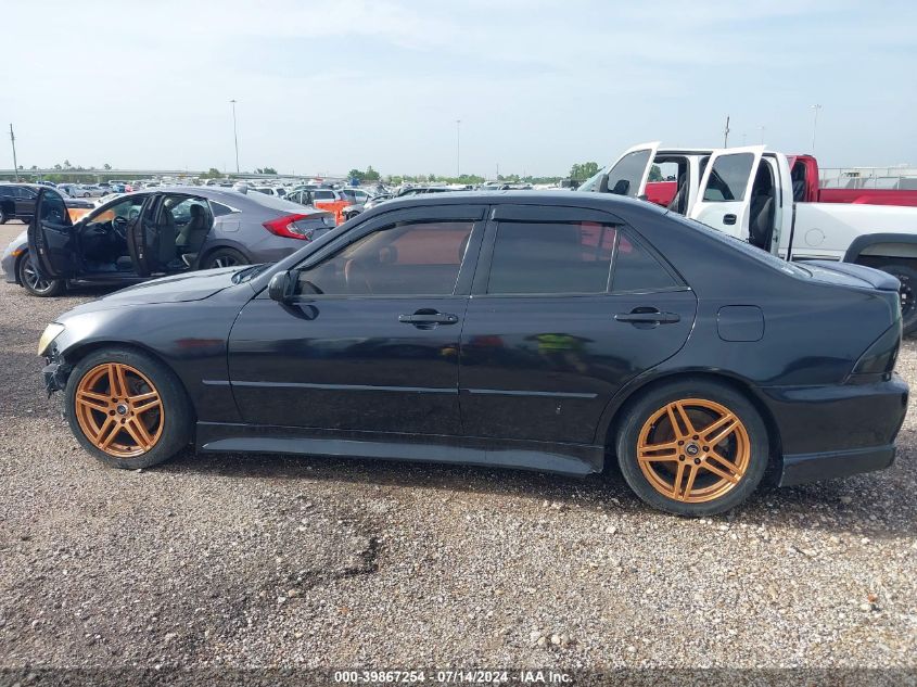 2003 Lexus Is 300 Base W/5-Speed Manual VIN: JTHBD192330068898 Lot: 39867254