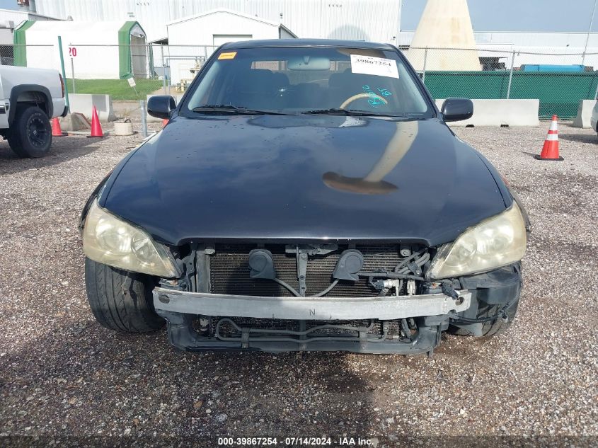 2003 Lexus Is 300 Base W/5-Speed Manual VIN: JTHBD192330068898 Lot: 39867254