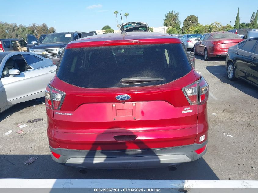 2017 Ford Escape Se VIN: 1FMCU0G93HUB31025 Lot: 39867261