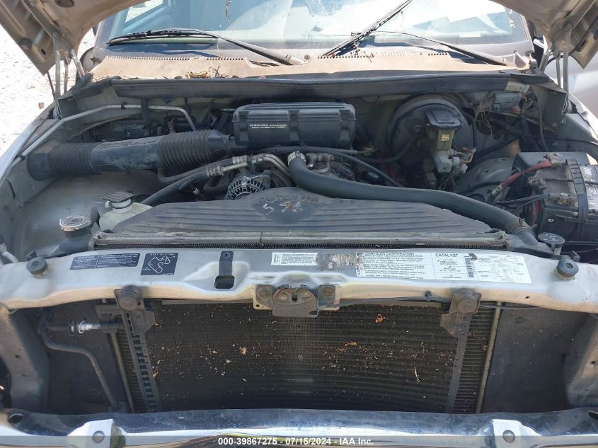 1995 Dodge Ram 1500 VIN: 1B7HC16Y2SS102694 Lot: 39867275