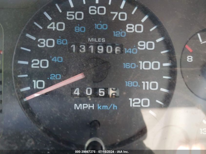 1995 Dodge Ram 1500 VIN: 1B7HC16Y2SS102694 Lot: 39867275