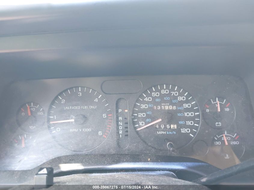 1995 Dodge Ram 1500 VIN: 1B7HC16Y2SS102694 Lot: 39867275