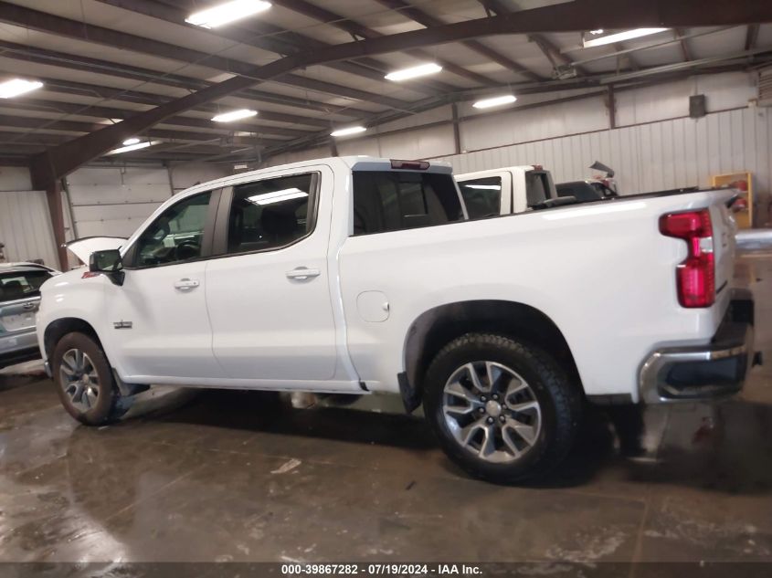 2021 Chevrolet Silverado 1500 4Wd Short Bed Lt VIN: 3GCUYDED2MG186008 Lot: 39867282