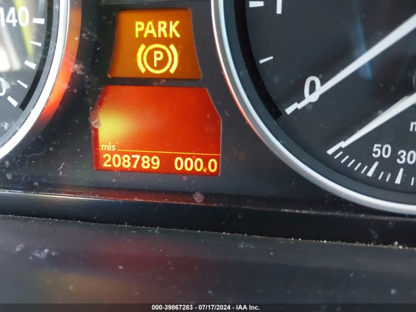 2009 BMW X5 xDrive48I VIN: 5UXFE83559L171418 Lot: 39867283